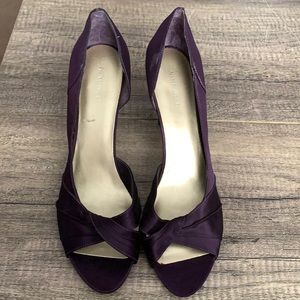 Nine West Size 12 high heel purple